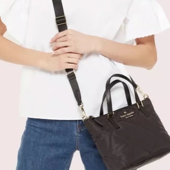 Nwt kate spade black crossbody lucie Watson lane - Picture 8 of 8